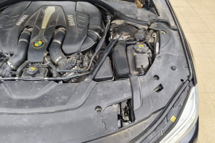 Used BMW 7 Series 2016 750Li xDrive Four-Seat Version Engine Bay Left