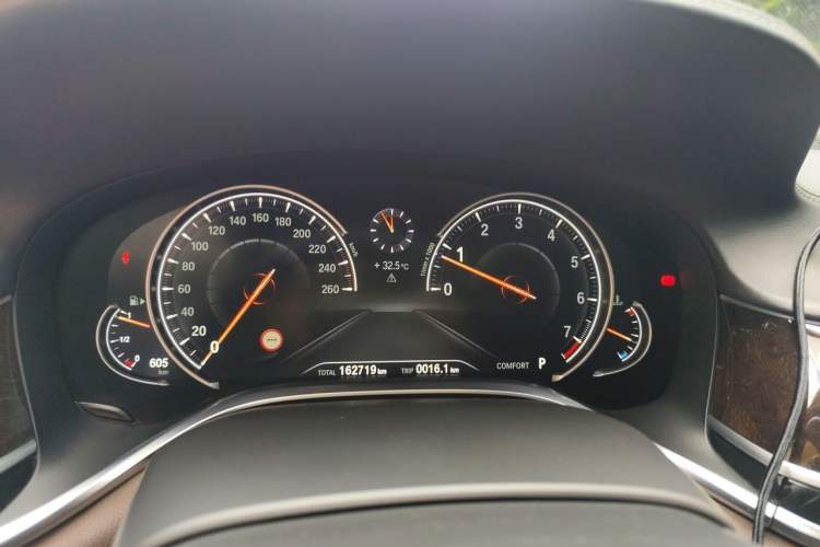 Used BMW 7 Series 2016 740Li Luxury Edition Instrument Cluster