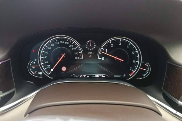 Used BMW 7 Series 2016 750Li xDrive Four-Seat Version Instrument Cluster