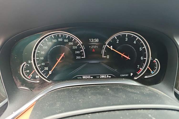 Used BMW 7 Series 2016 740Li Luxury Edition Instrument Cluster