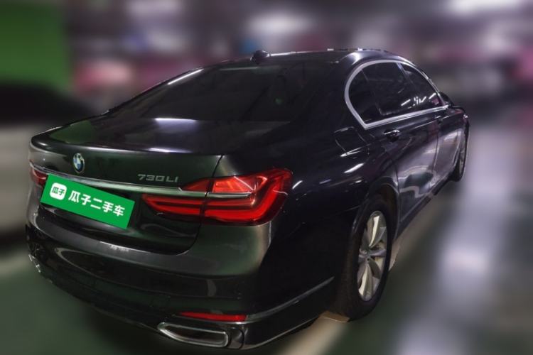 Used BMW 7 Series 2016 730Li Leading Model Rear Right 45 Deg