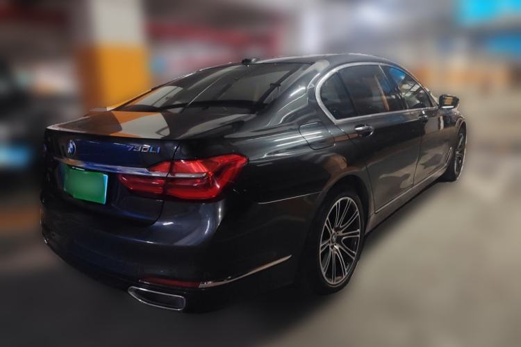 Used BMW 7 Series 2016 730Li Leading Model Rear Right 45 Deg