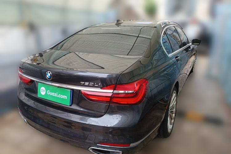 Used BMW 7 Series 2016 750Li xDrive Four-Seat Version Rear Right 45 Deg