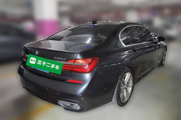 Used BMW 7 Series 2016 730Li Luxury Model Rear Right 45 Deg