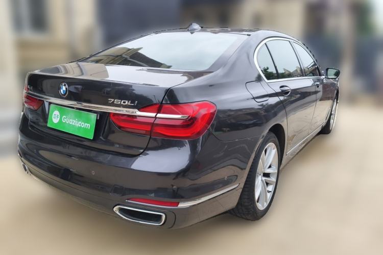 Used BMW 7 Series 2016 750Li xDrive Four-Seat Version Rear Right 45 Deg