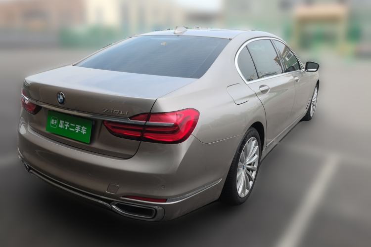 Used BMW 7 Series 2016 740Li Luxury Edition Rear Right 45 Deg