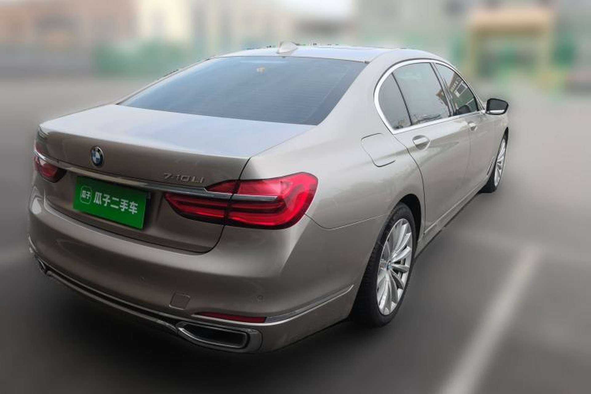 Used BMW 7 Series 2016 740Li Luxury Edition Rear Right 45 Deg