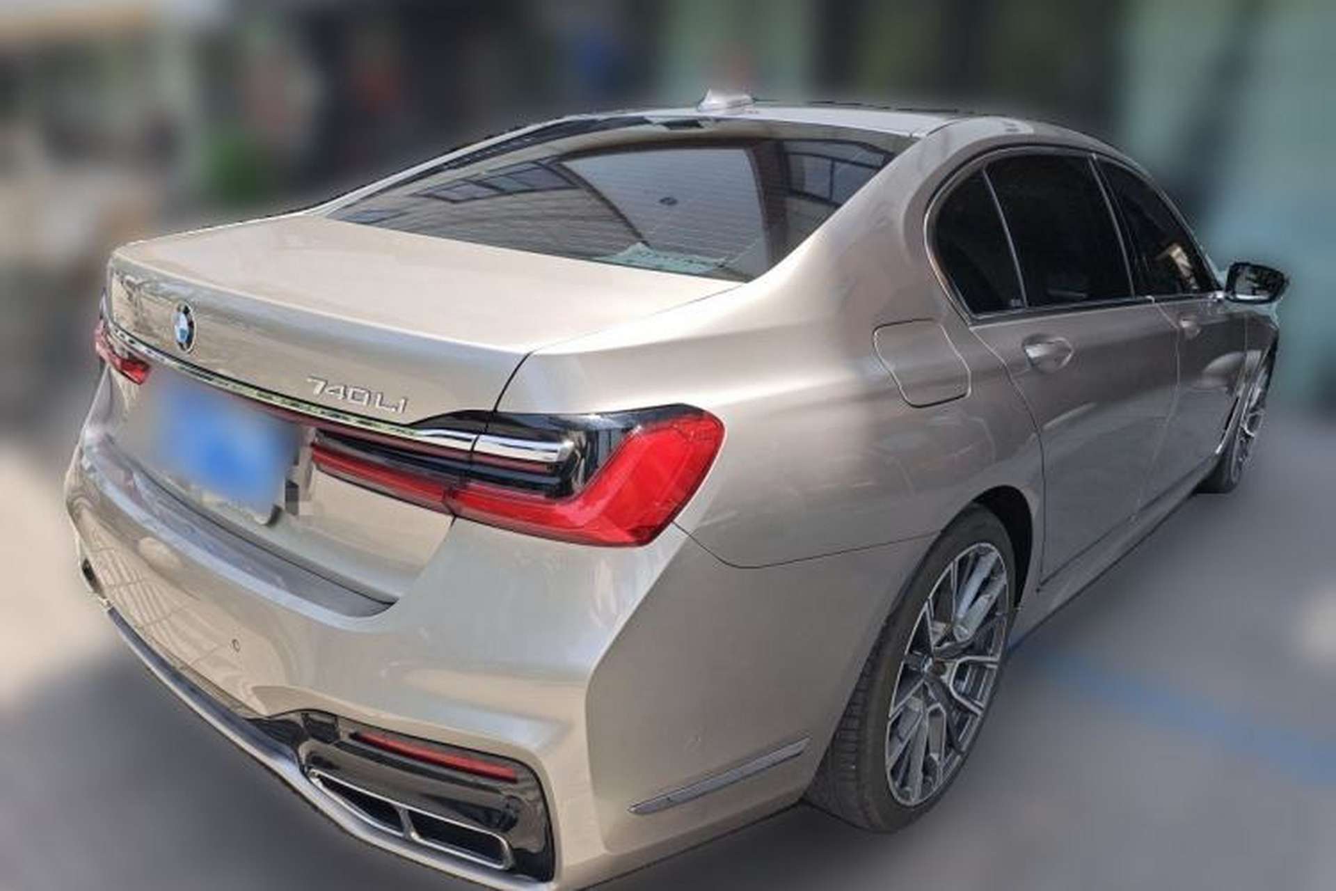 Used BMW 7 Series 2016 730Li Leading Model Rear Right 45 Deg