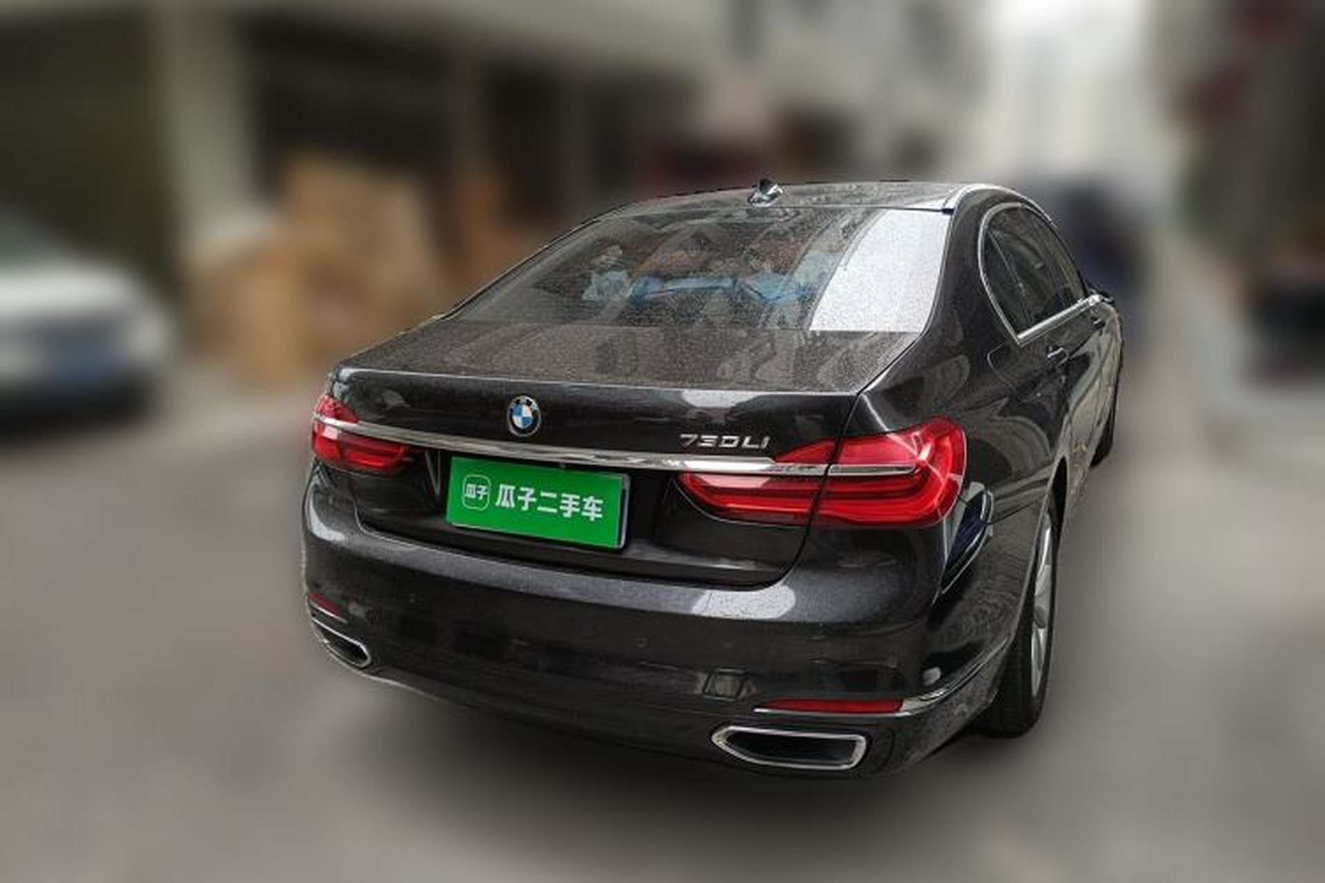 Used BMW 7 Series 2016 730Li Luxury Model Rear Right 45 Deg