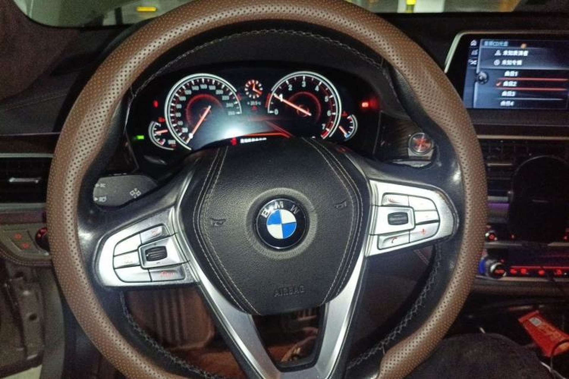 Used BMW 7 Series 2016 730Li Leading Model Steering Wheel
