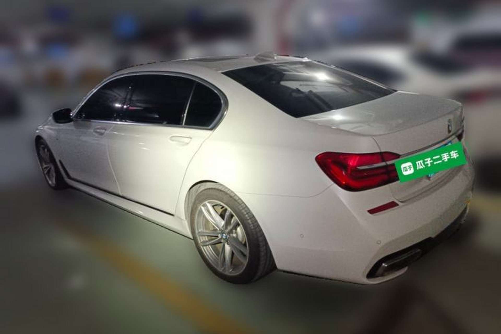 Used BMW 7 Series 2016 730Li Leading Model Rear Left 45 Deg