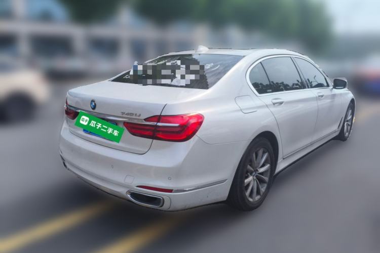 Used BMW 7 Series 2016 730Li Leading Model Rear Right 45 Deg