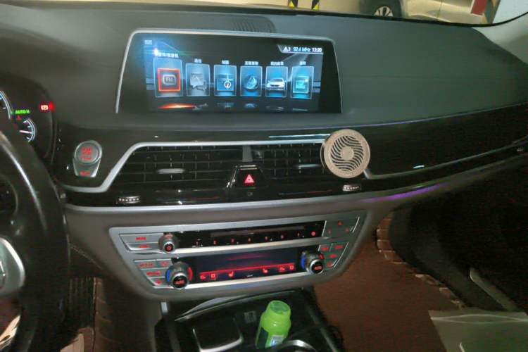 Used BMW 7 Series 2017 730Li Leading Model Audio And AC Panel