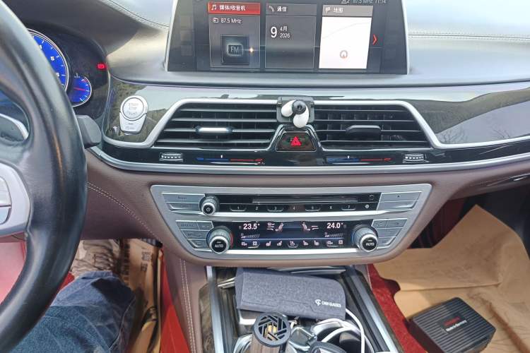 Used BMW 7 Series 2017 740Li Luxury Edition Audio And AC Panel