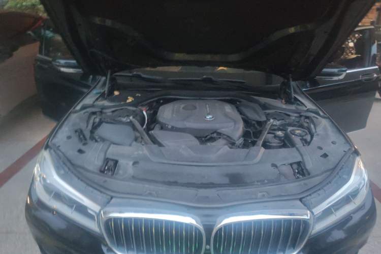 Used BMW 7 Series 2017 730Li Luxury Model Engine Bay