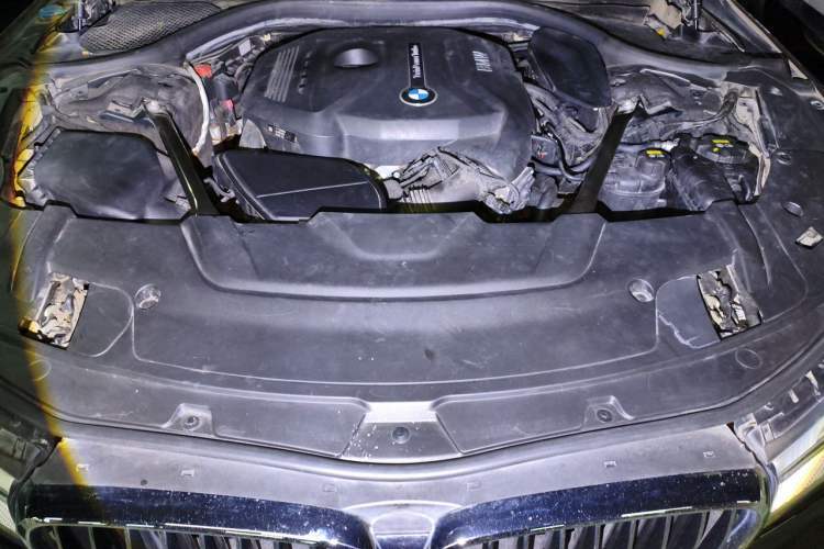 Used BMW 7 Series 2017 730Li Luxury Model Engine Bay