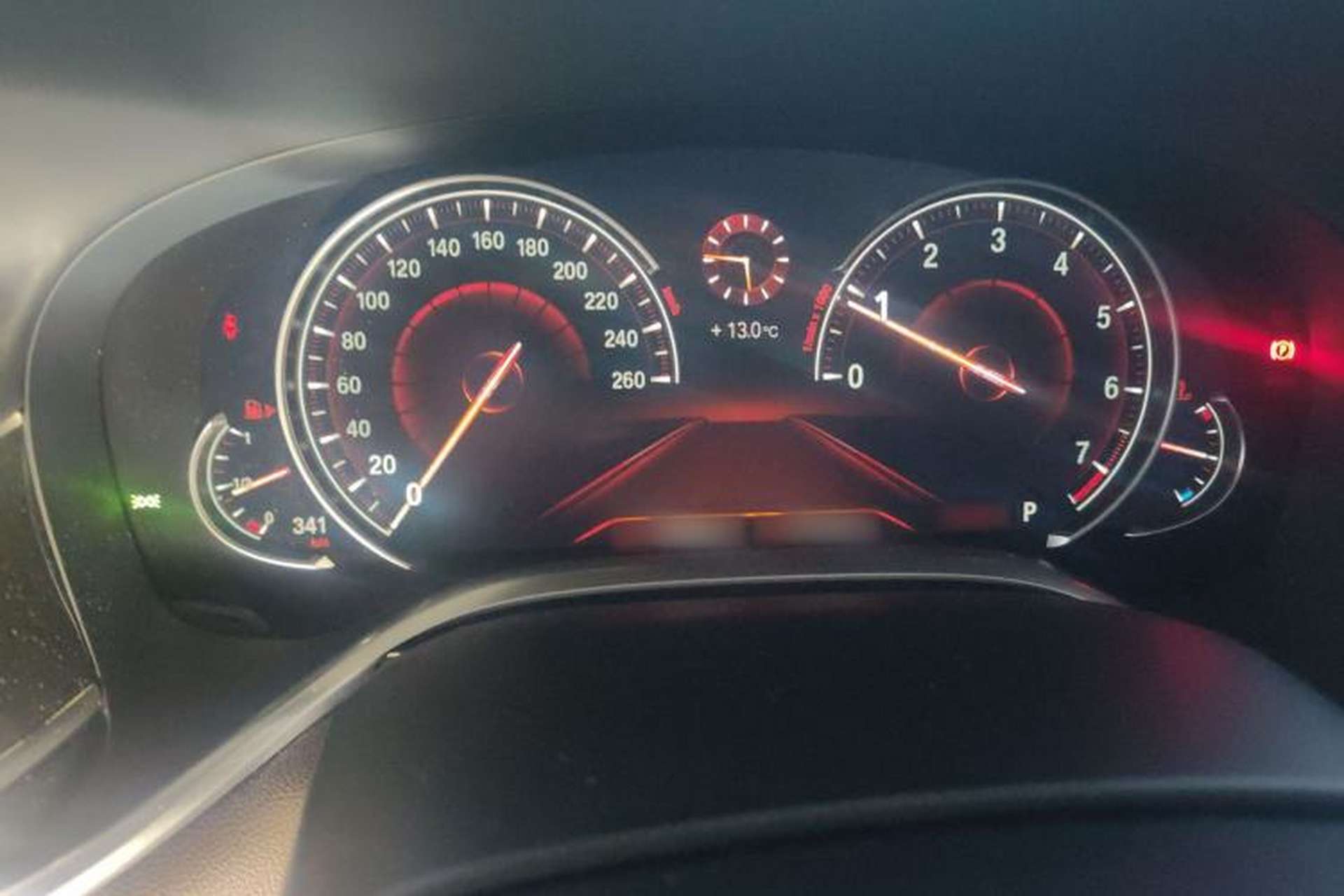 Used BMW 7 Series 2017 730Li Luxury Model Instrument Cluster