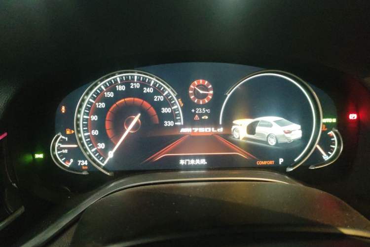Used BMW 7 Series 2017 730Li Leading Model Instrument Cluster