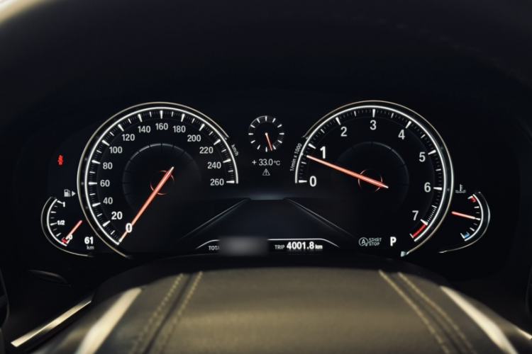 Used BMW 7 Series 2017 730Li Luxury Model Instrument Cluster
