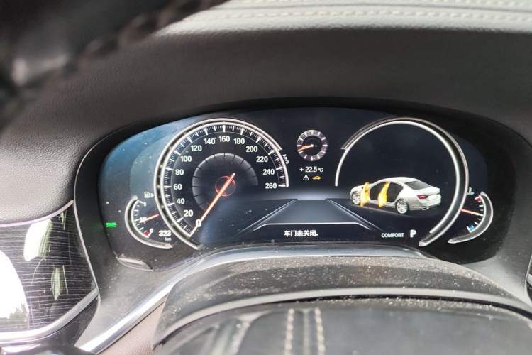 Used BMW 7 Series 2017 730Li Leading Model Instrument Cluster