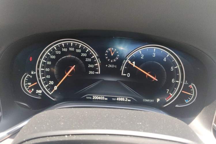 Used BMW 7 Series 2017 730Li Leading Model Instrument Cluster