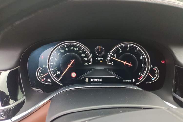 Used BMW 7 Series 2017 740Li xDrive Personalized Custom Edition Instrument Cluster