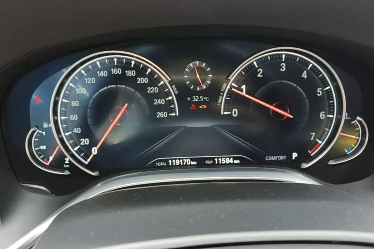 Used BMW 7 Series 2017 730Li Leading Model Instrument Cluster
