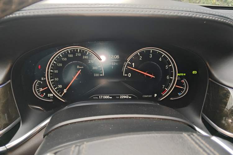 Used BMW 7 Series 2017 740Li Luxury Edition Instrument Cluster