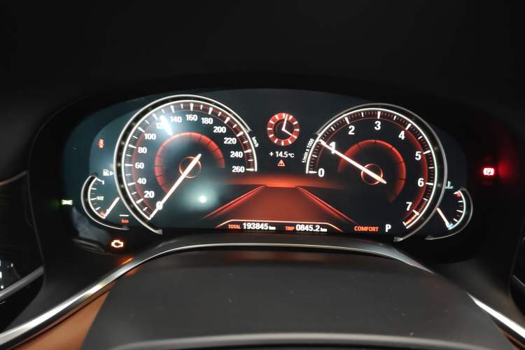 Used BMW 7 Series 2017 730Li Leading Model Instrument Cluster