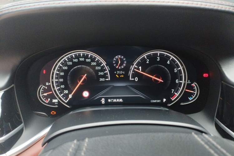 Used BMW 7 Series 2017 750Li xDrive Personalized Custom Edition Four-Seater Instrument Cluster