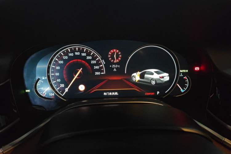 Used BMW 7 Series 2017 750Li xDrive Personalized Custom Edition Four-Seater Instrument Cluster