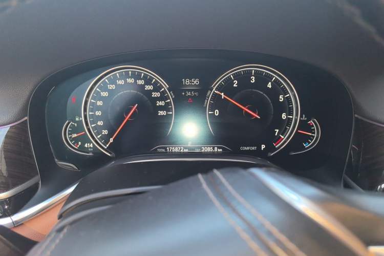 Used BMW 7 Series 2017 730Li Leading Model Instrument Cluster
