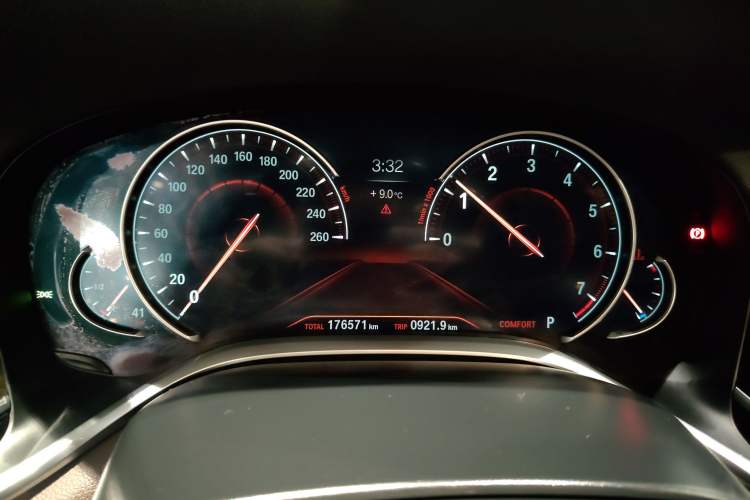 Used BMW 7 Series 2017 730Li Leading Model Instrument Cluster