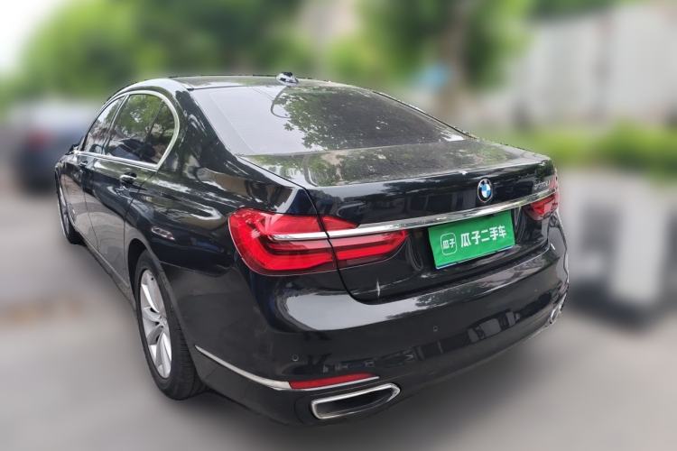 Used BMW 7 Series 2017 730Li Leading Model Rear Left 45 Deg