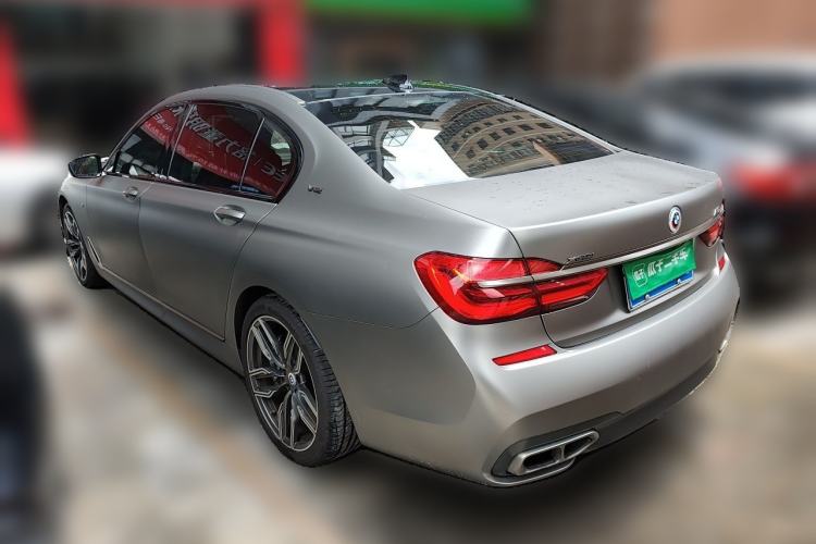 Used BMW 7 Series 2017 M760Li xDrive Rear Left 45 Deg