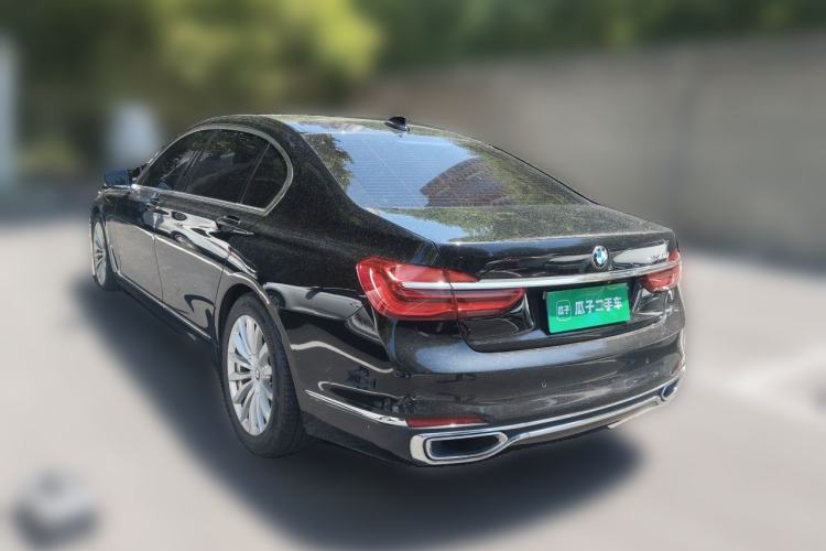 Used BMW 7 Series 2017 730Li Leading Model Rear Left 45 Deg