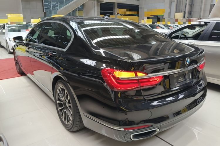 Used BMW 7 Series 2017 730Li Leading Model Rear Left 45 Deg