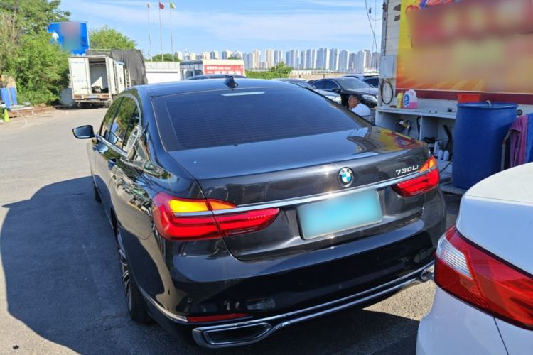 Used BMW 7 Series 2017 730Li Leading Model Rear Left 45 Deg