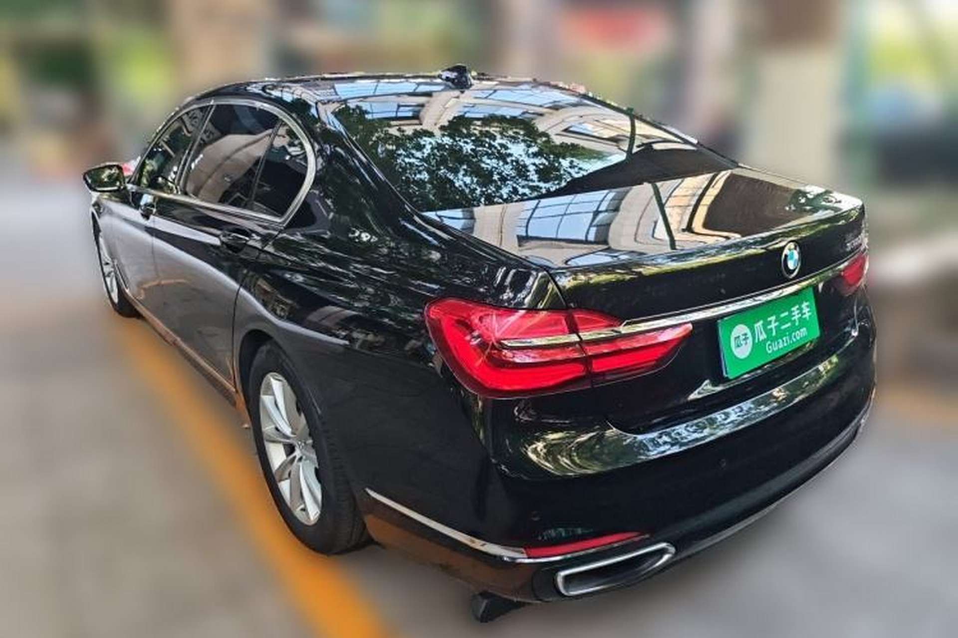 Used BMW 7 Series 2017 730Li Leading Model Rear Left 45 Deg