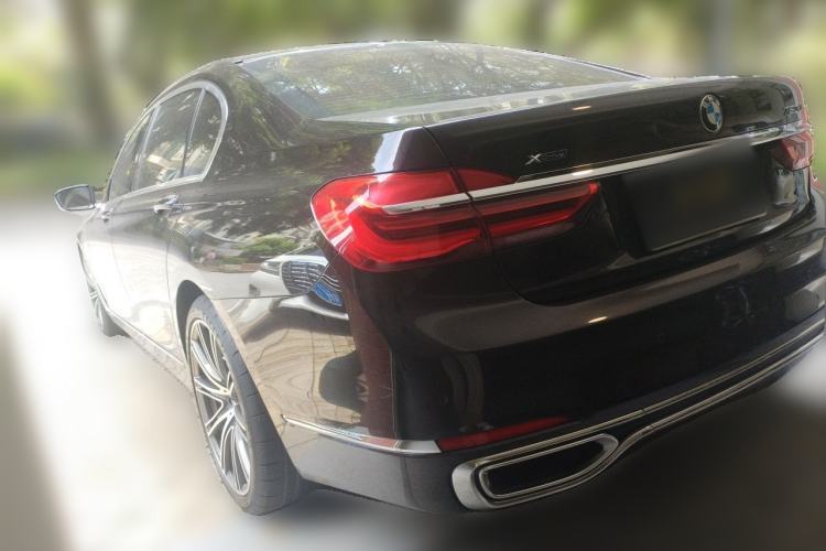 Used BMW 7 Series 2017 750Li xDrive Personalized Custom Edition Four-Seater Rear Left 45 Deg