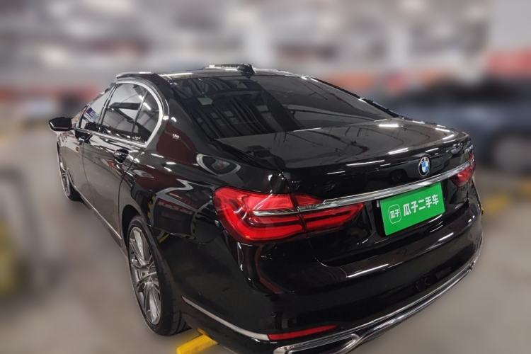 Used BMW 7 Series 2017 750Li xDrive Personalized Custom Edition Four-Seater Rear Left 45 Deg