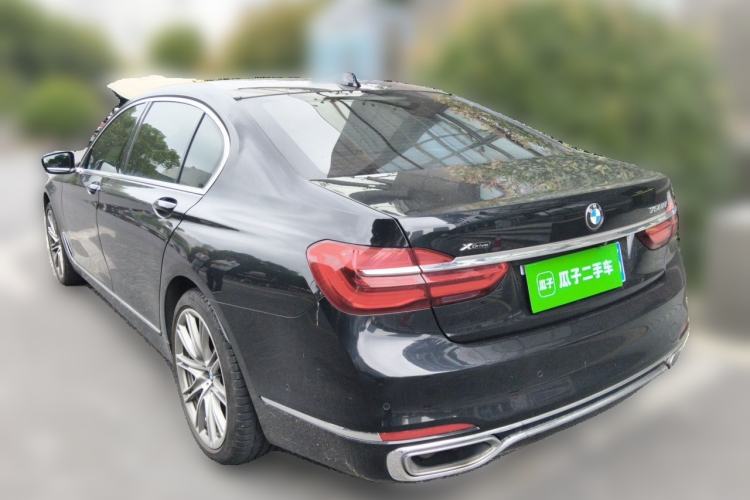Used BMW 7 Series 2017 750Li xDrive Personalized Custom Edition Four-Seater Rear Left 45 Deg