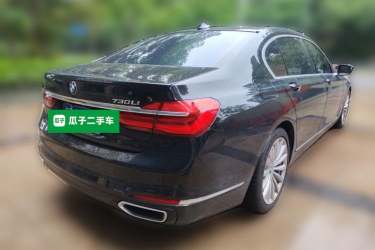 Used BMW 7 Series 2017 730Li Luxury Model Rear Right 45 Deg