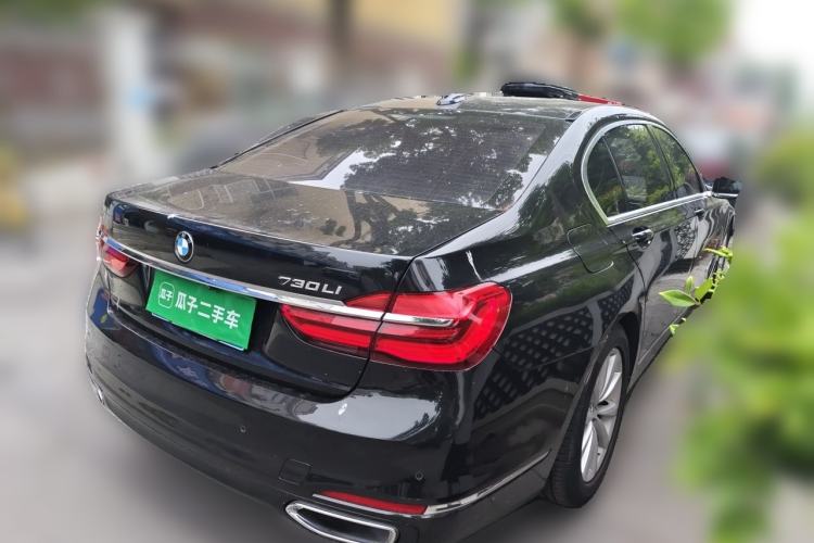 Used BMW 7 Series 2017 730Li Leading Model Rear Right 45 Deg