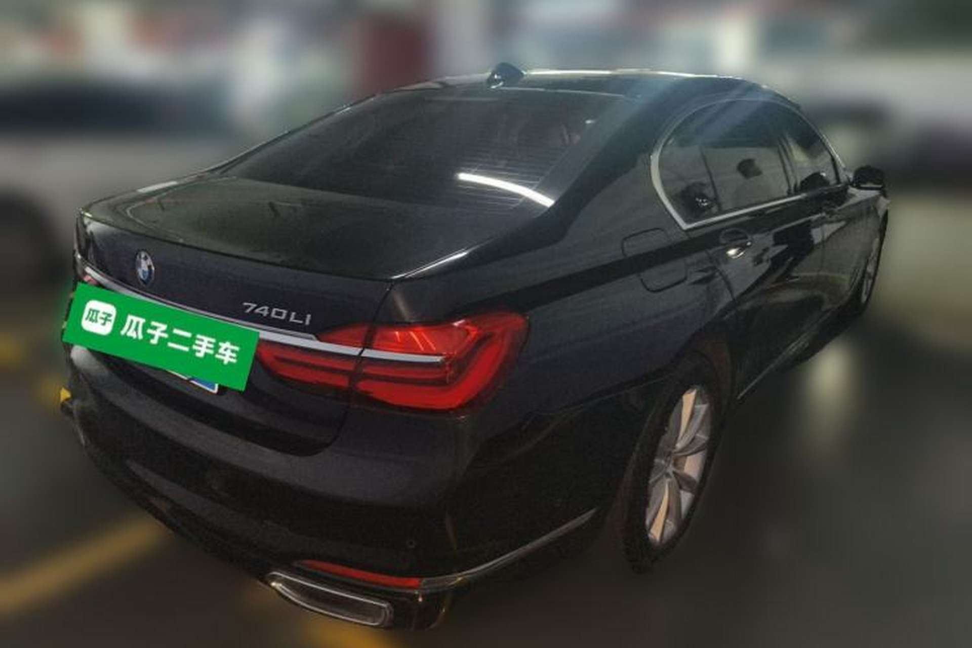 Used BMW 7 Series 2017 730Li Luxury Model Rear Right 45 Deg