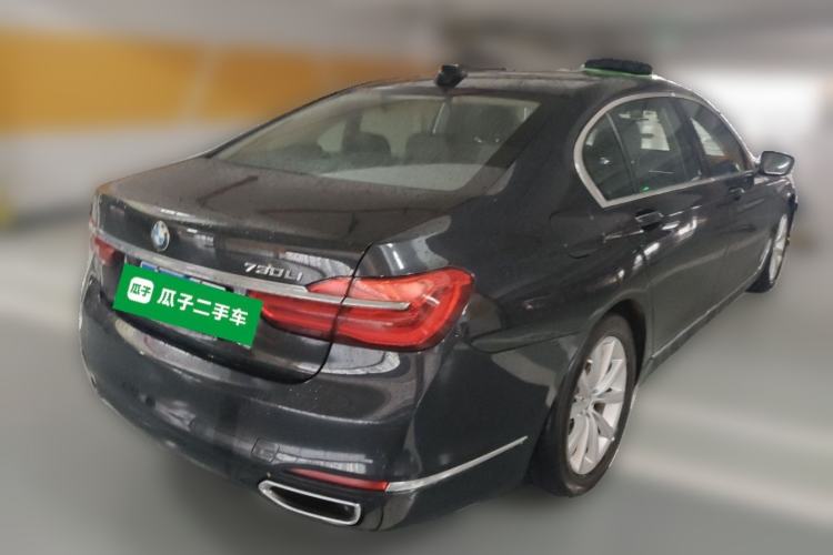 Used BMW 7 Series 2017 730Li Leading Model Rear Right 45 Deg