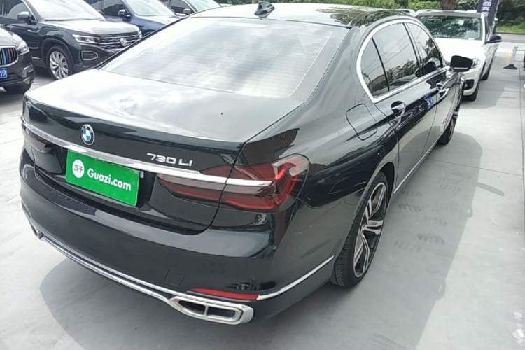 Used BMW 7 Series 2017 730Li Leading Model Rear Right 45 Deg
