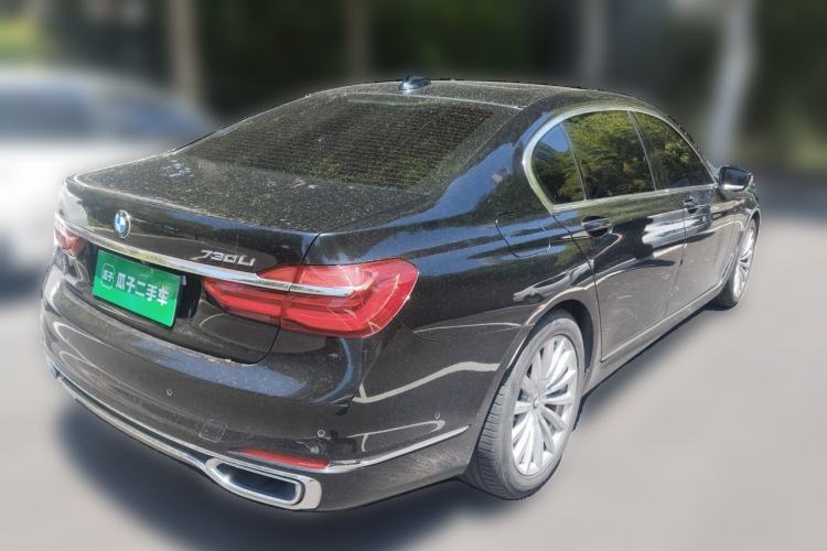 Used BMW 7 Series 2017 730Li Leading Model Rear Right 45 Deg