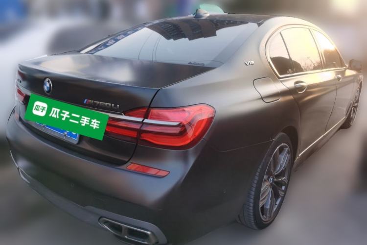 Used BMW 7 Series 2017 M760Li xDrive Rear Right 45 Deg