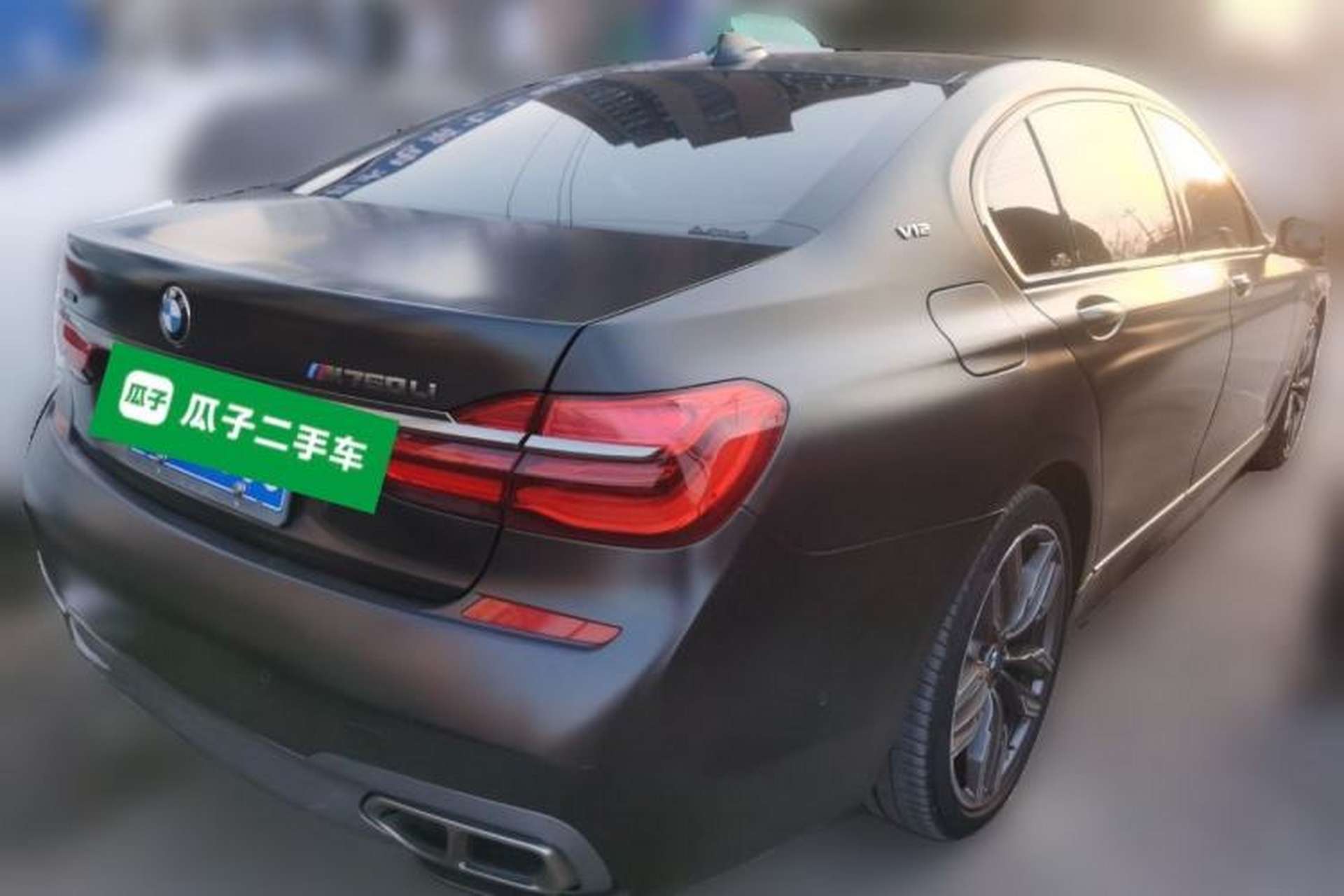 Used BMW 7 Series 2017 M760Li xDrive Rear Right 45 Deg